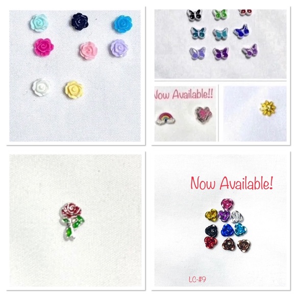 LC-#9 (4X) Nature locket charms - Picture 9 of 10